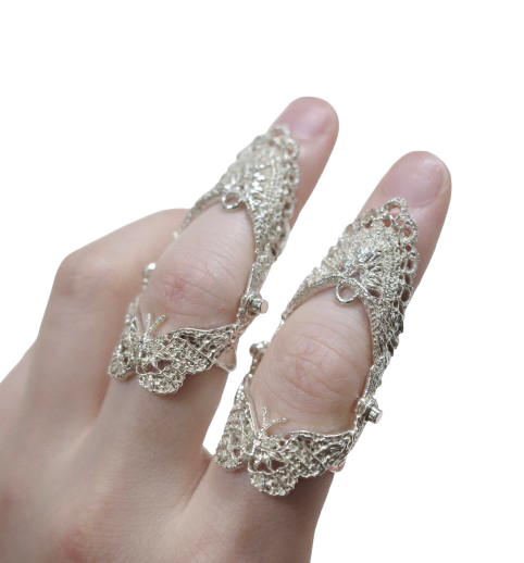 Lace Cast Armor Ring