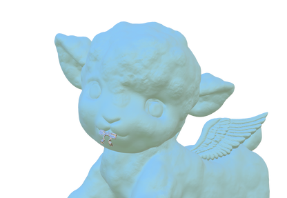 ribbon lip cuf