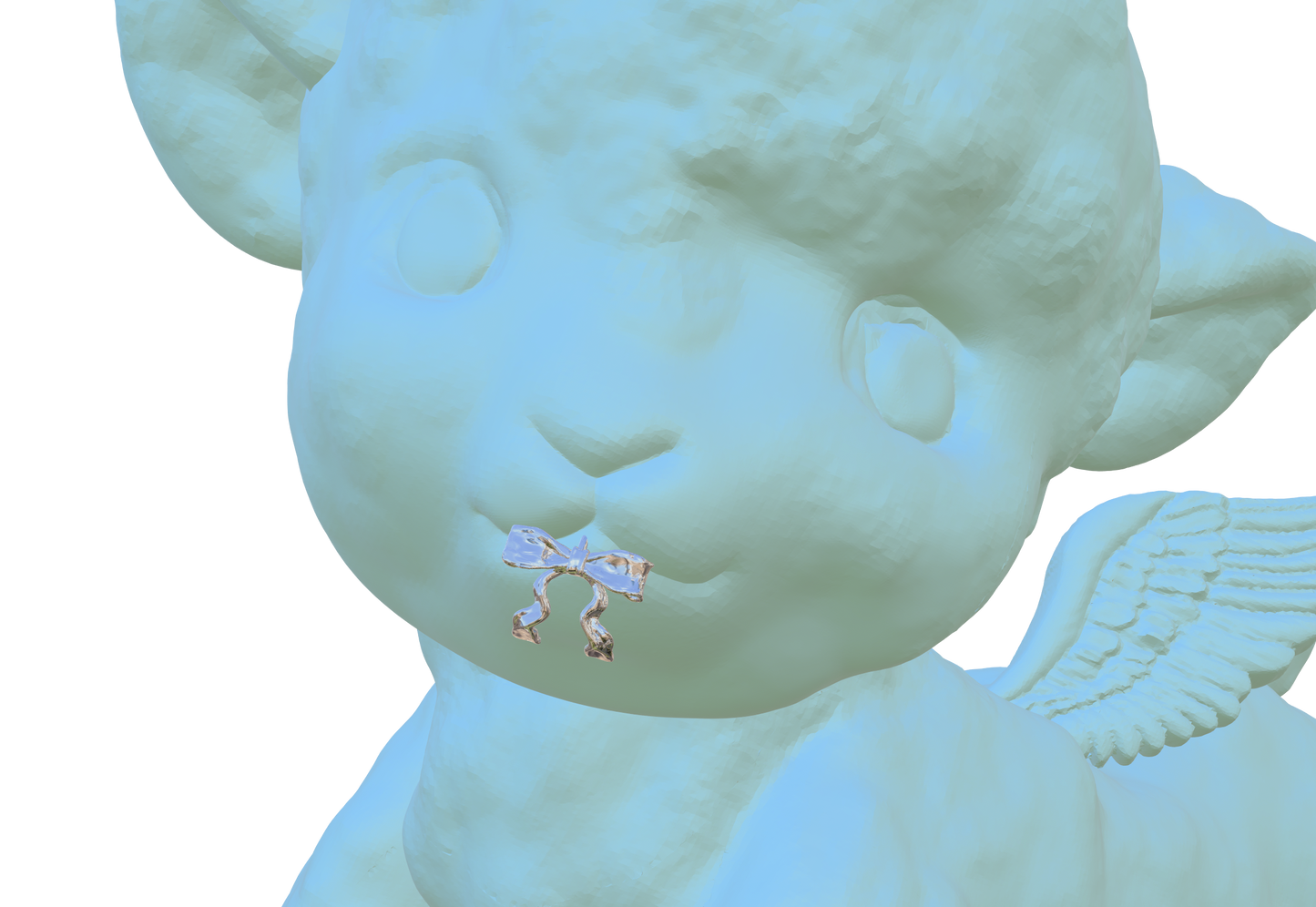 ribbon lip cuf