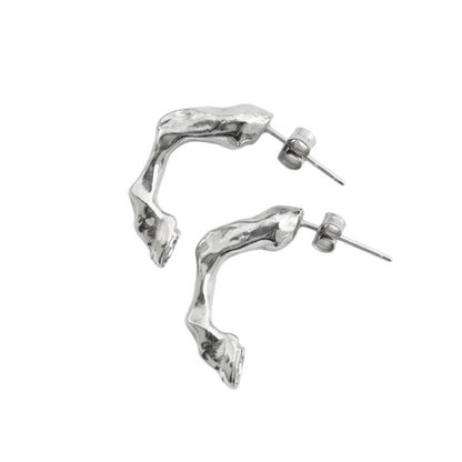 Horse  hoop earring
