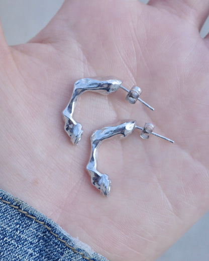 Horse  hoop earring